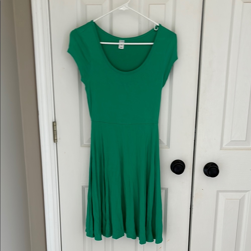Old Navy Green Women's  T Shirt Dress